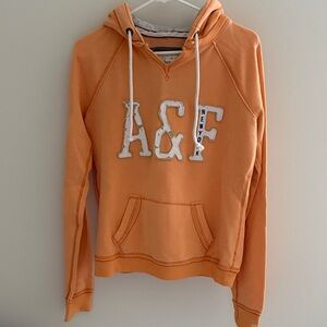 A&F Orange Hoodie